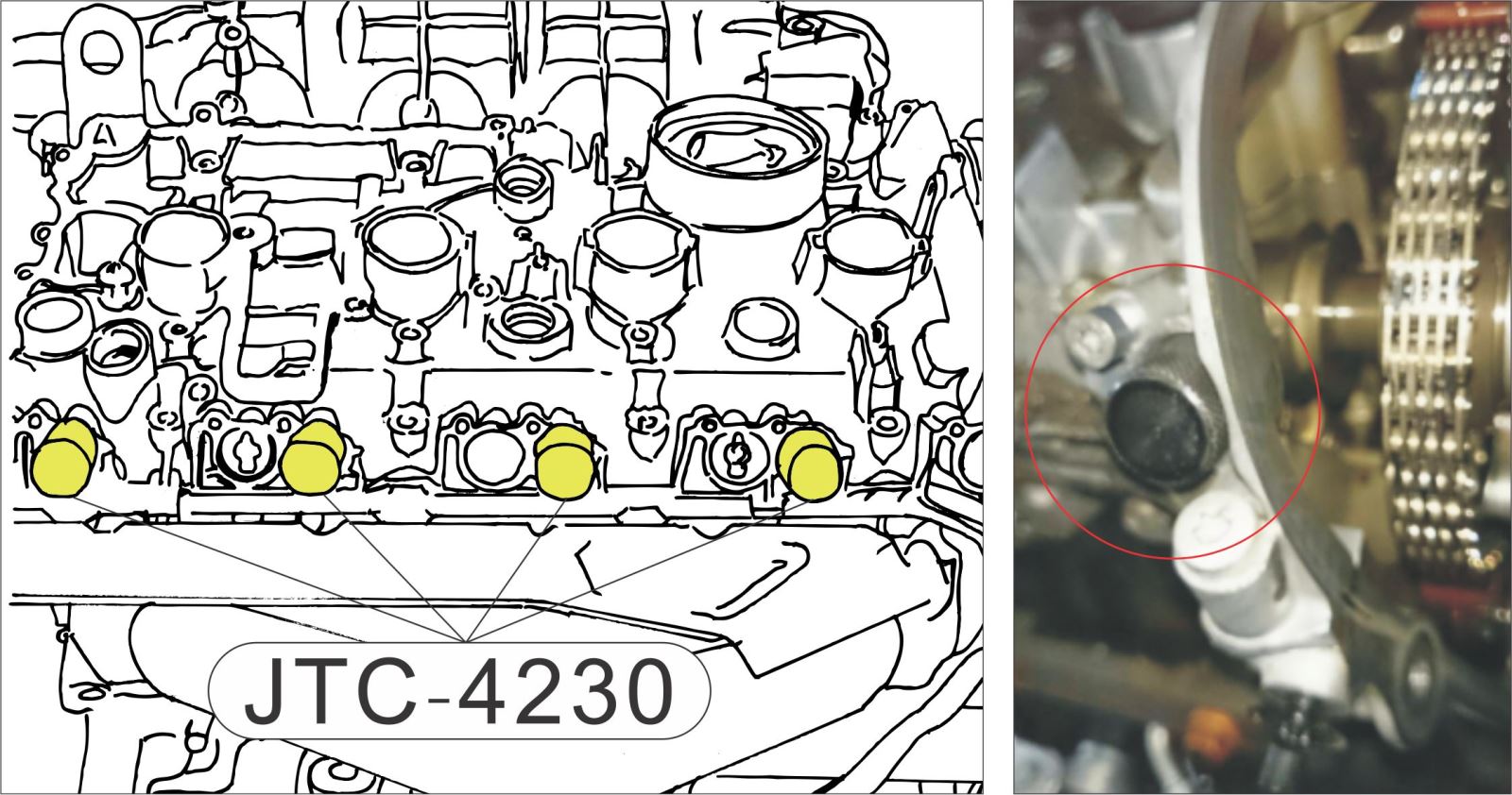 BỘ DỤNG CỤ ĐIỀU CHỈNH TRỤC CAM VW, AUDI 2