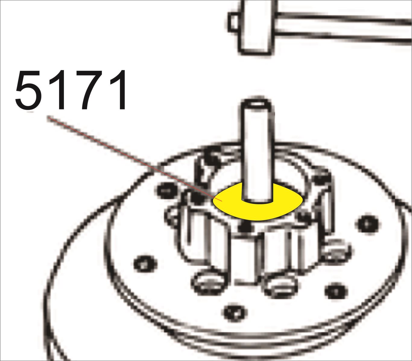 DỤNG CỤ LẮP BI TRỤC TRƯỚC CỦA ISUZU 3