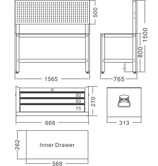 JTC-3010 BÀN NGUỘI